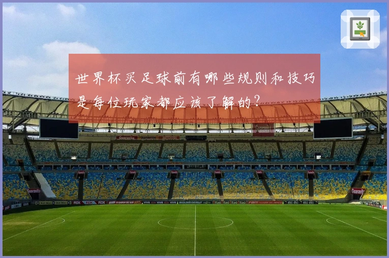 世界杯买足球前有哪些规则和技巧是每位玩家都应该了解的？
