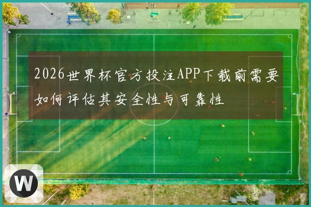2026世界杯官方投注APP下载前需要如何评估其安全性与可靠性