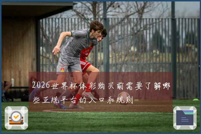 2026世界杯体彩购买前需要了解哪些正规平台的入口和规则